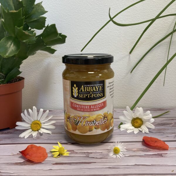 CONFITURE ALLEGEE MIRABELLE SEPT-FONS