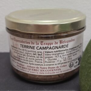 TERRINE CAMPAGNARDE BRIQUEBEC 180G